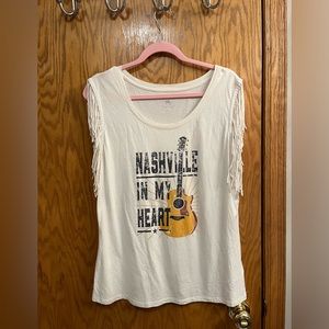 Nashville In My Heart Western Tee